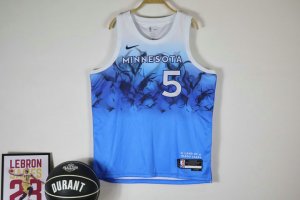 NBA 5 Edwards Timberwolves 2023-24 city Maillot